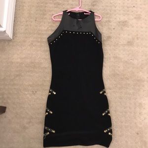 Black mini dress so cute and fun for going out
